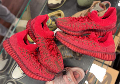 Adidas Yeezy Boost 350 V2 CMPCT Slate Red Foto 1