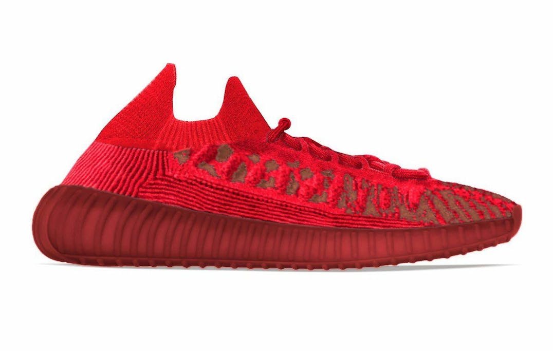 Adidas Yeezy Boost 350 V2 CMPCT Slate Red Foto 2