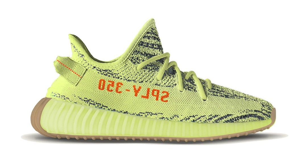 Yellow frozen deals yeezys