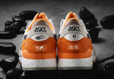 Afew, BEAMS en ASICS gaan de samenwerking aan voor de Gel-Lyte III "Orange Koi"