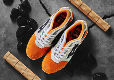 Afew, BEAMS en ASICS gaan de samenwerking aan voor de Gel-Lyte III "Orange Koi"