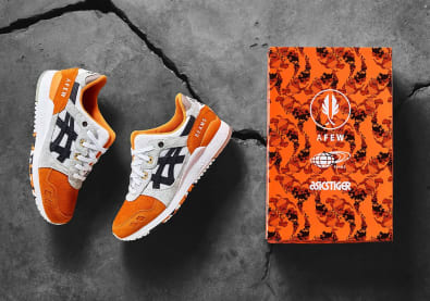 Afew, BEAMS en ASICS gaan de samenwerking aan voor de Gel-Lyte III "Orange Koi"