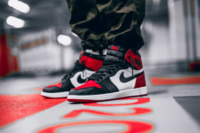 Air Jordan 1 Bred Toe