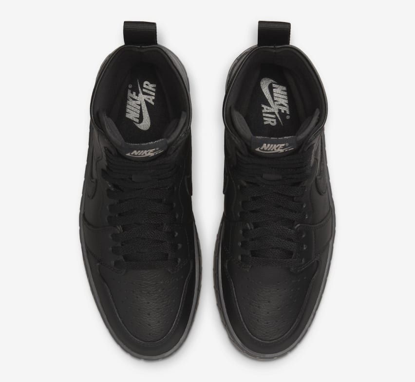 Air Jordan 1 Brooklyn Black Foto 4