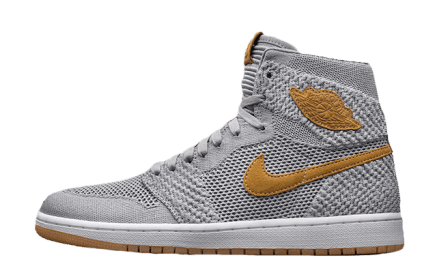 Air Jordan 1 Flyknit Wolf Grey