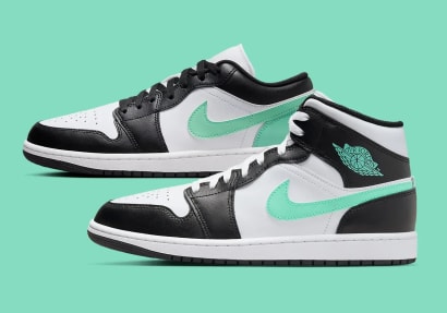 Air Jordan 1 Green Glow sneakers