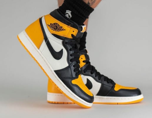 Air Jordan 1 High OG Taxi Foto 10