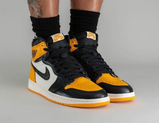 Air Jordan 1 High OG Taxi Foto 7