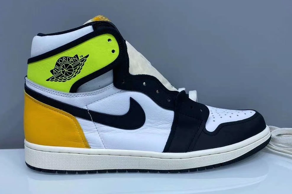 jordan 1 black toe volt