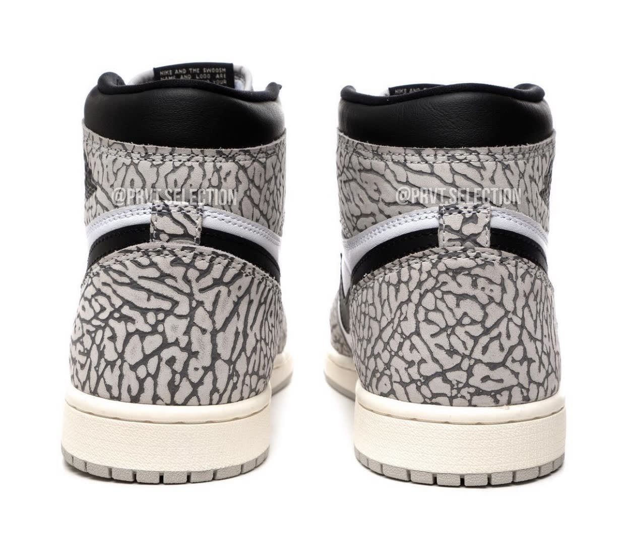 Air Jordan 1 High OG White Cement Foto 6