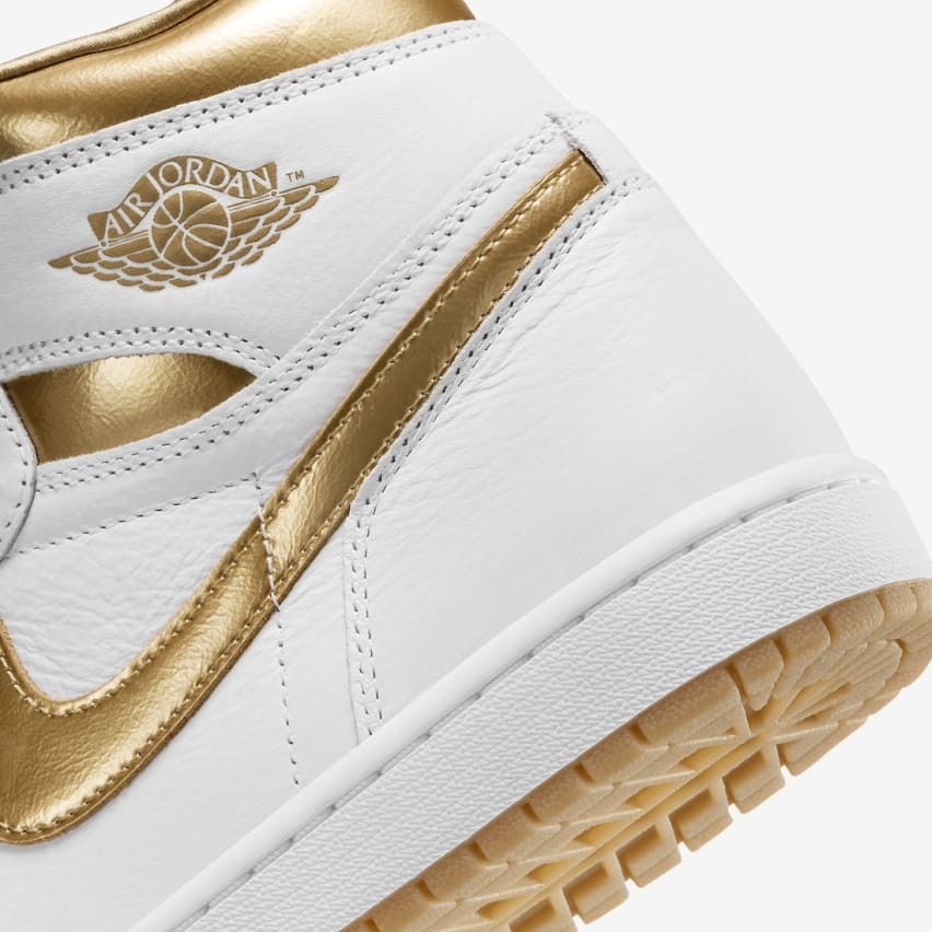 Air Jordan 1 High OG Wmns Metallic Gold Foto 5