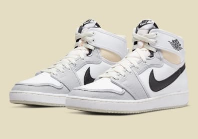 Air Jordan 1 KO High White and Black Foto 2