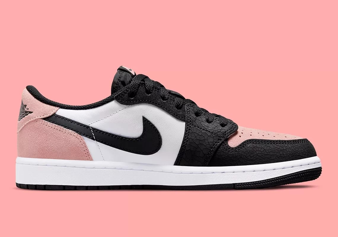 Air Jordan 1 Low Bleached Coral Foto 3