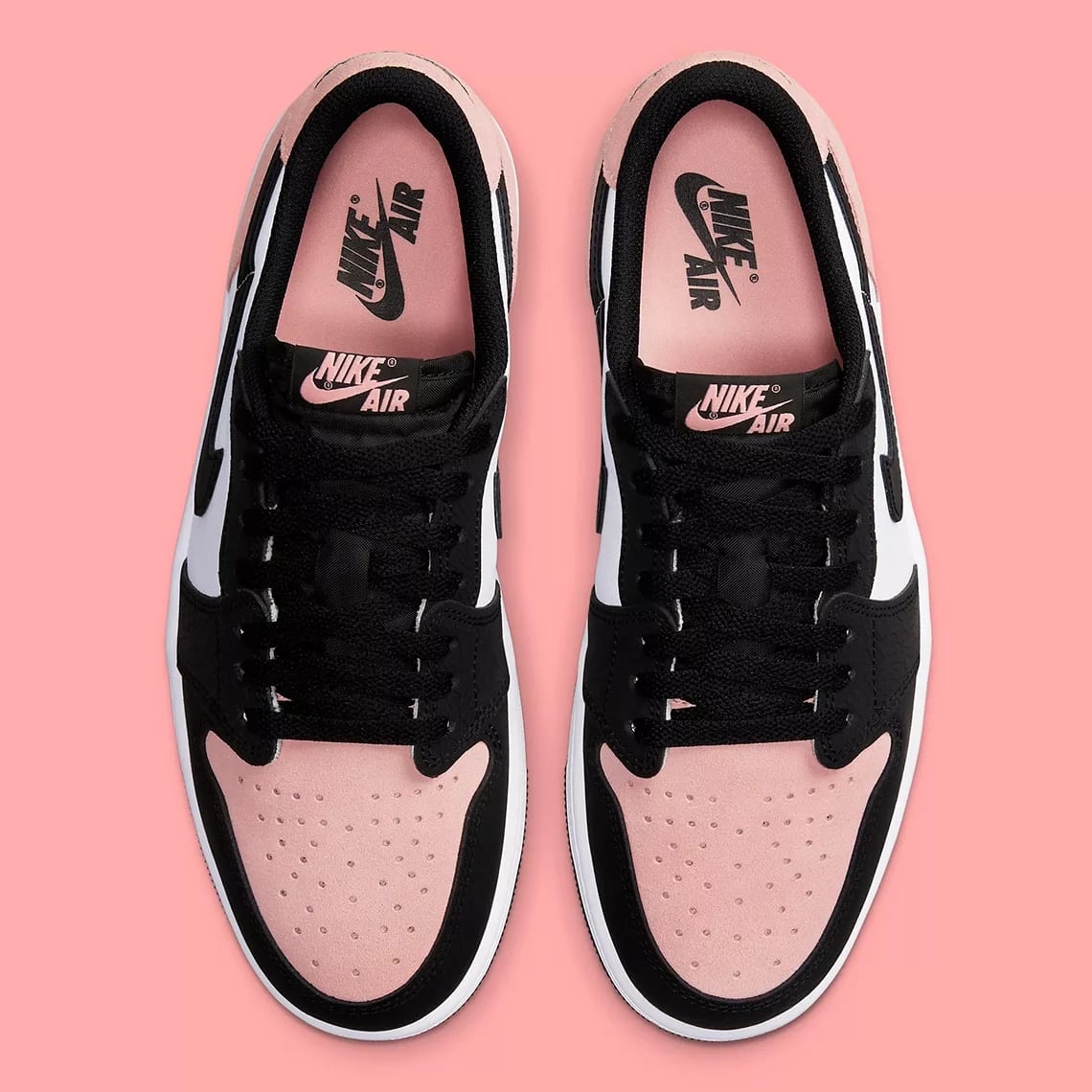 Air Jordan 1 Low Bleached Coral Foto 4