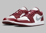 Air Jordan 1 Low Bordeaux Foto 1