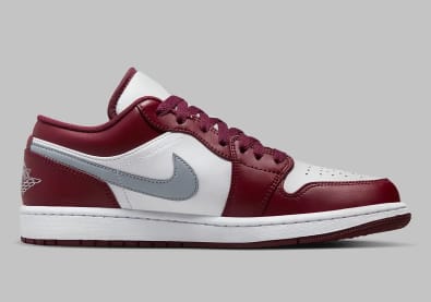 Air Jordan 1 Low Bordeaux Foto 3