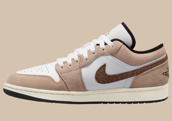 Air Jordan 1 Low Brown Elephant Foto 2