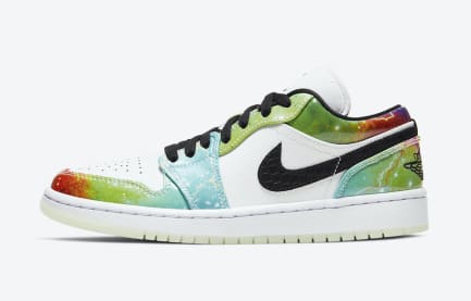 Ook de Air Jordan 1 WMNS Low krijgt een Galaxy colorway