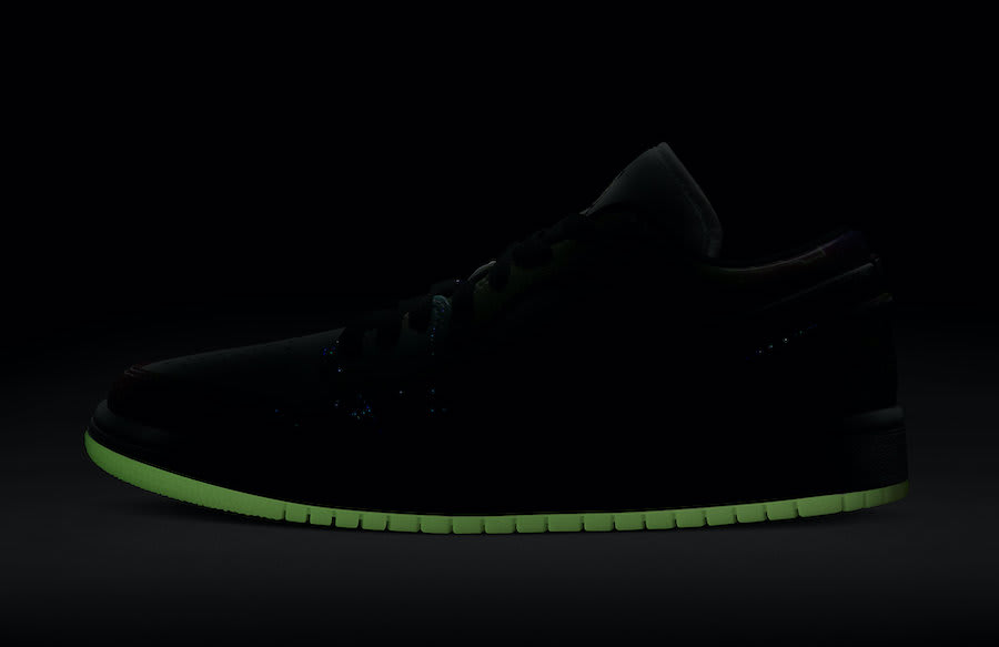 Ook de Air Jordan 1 WMNS Low krijgt een Galaxy colorway