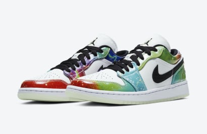 Ook de Air Jordan 1 WMNS Low krijgt een Galaxy colorway