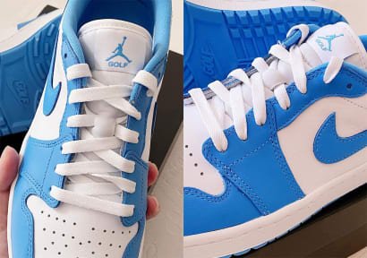 Air Jordan 1 Low Golf UNC Foto 1