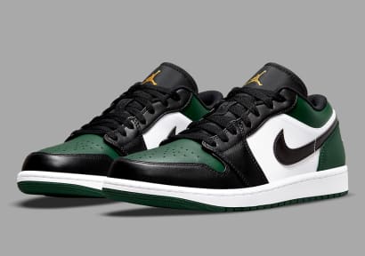 Air Jordan 1 Low Green Toe Foto 1