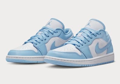 Air Jordan 1 Low Ice Blue Foto 1