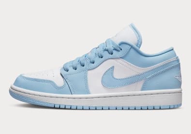 Air Jordan 1 Low Ice Blue Foto 2