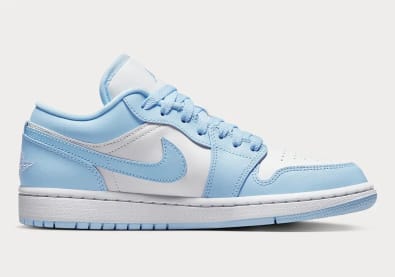 Air Jordan 1 Low Ice Blue Foto 3