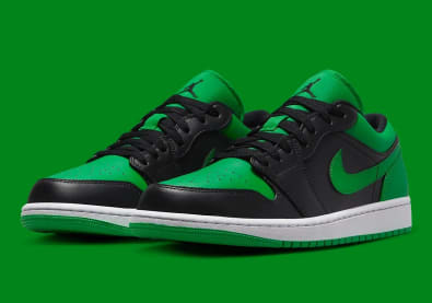 Air Jordan 1 Low Lucky Green Foto 1