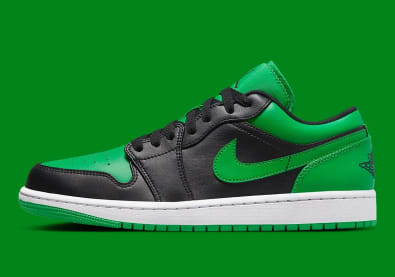 Air Jordan 1 Low Lucky Green Foto 2