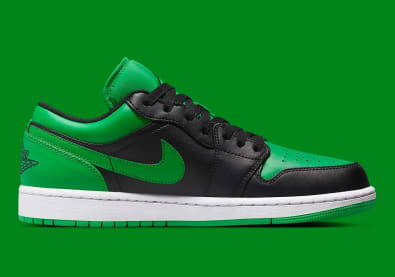 Air Jordan 1 Low Lucky Green Foto 3