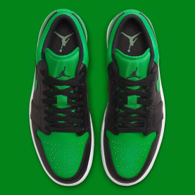 Air Jordan 1 Low Lucky Green Foto 4