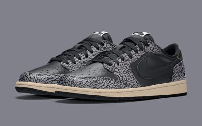 Air Jordan 1 Low OG Black Elephant Foto 1