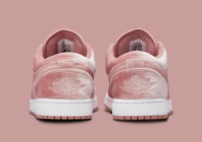 Air Jordan 1 Low Pink Velvet Foto 5