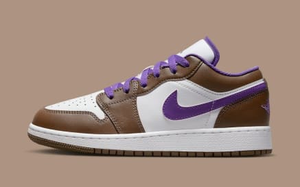 Air Jordan 1 Low Purple Mocha Foto 2