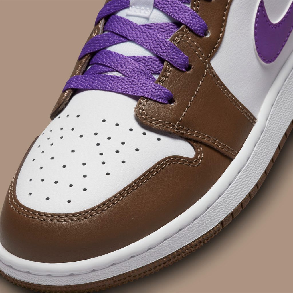Air Jordan 1 Low Purple Mocha Foto 7