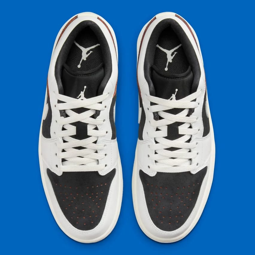 Air Jordan 1 Low Quai 54 Off Noir Foto 5