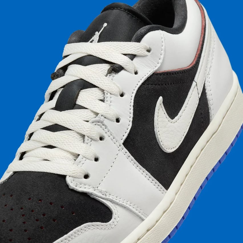 Air Jordan 1 Low Quai 54 Off Noir Foto 7