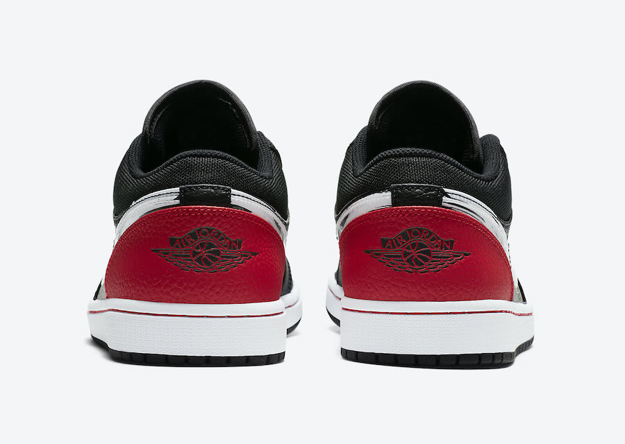 Nike voorziet ook de Jordan 1 Low van een Brushstroke Swoosh