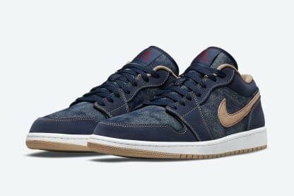 Air Jordan 1 Low SE Denim Foto 1