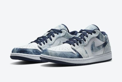 Air Jordan 1 Low SE Washed Denim Foto 1