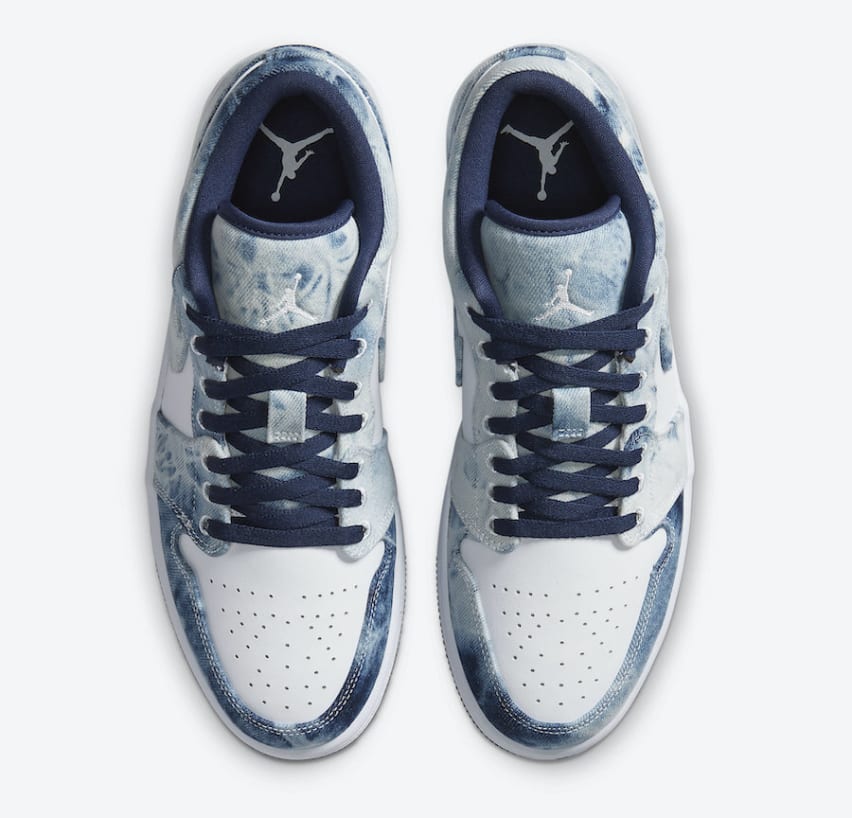 Air Jordan 1 Low SE Washed Denim Foto 3