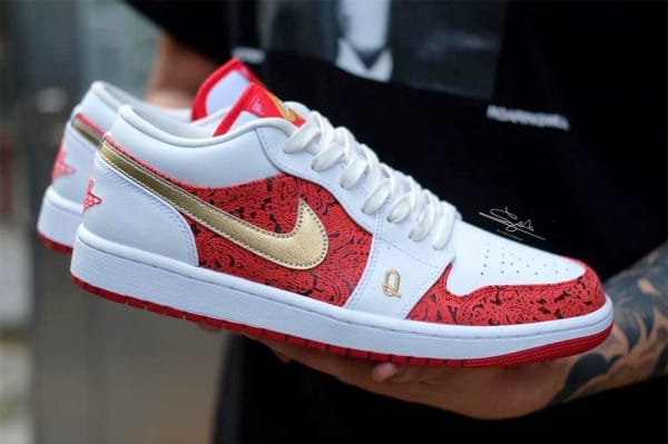 Air Jordan 1 Low Spades Foto 6