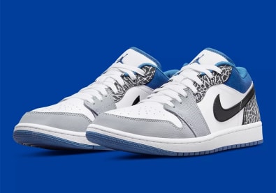 Air Jordan 1 Low True Blue Foto 1