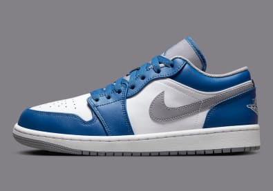 Air Jordan 1 Low True Blue Foto 2