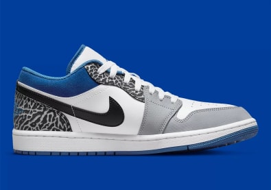 Air Jordan 1 Low True Blue Foto 3