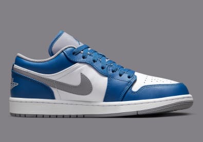 Air Jordan 1 Low True Blue Foto 3