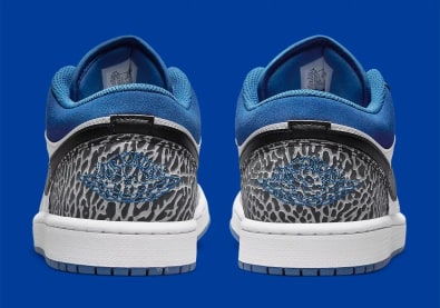 Air Jordan 1 Low True Blue Foto 5