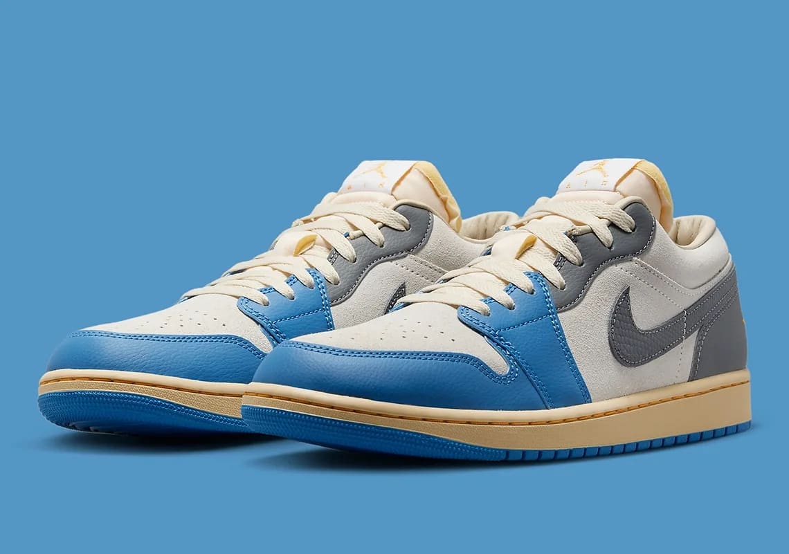 Air Jordan 1 Low UNC Grey Foto 2